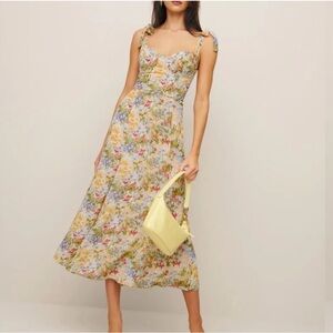 Reformation Nadira Dress in Countryside